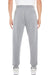 Burnside BU8800 Mens Fleece Jogger Sweatpants w/ Pockets Heather Grey Model Back