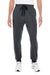 Burnside BU8800 Mens Fleece Jogger Sweatpants w/ Pockets Charcoal Grey Model Front