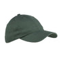 Big Accessories Mens Brushed Twill Adjustable Hat - Olive Green