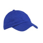 Big Accessories Youth Brushed Twill Adjustable Hat - Royal Blue