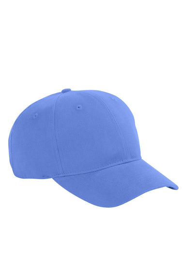 Big Accessories BX002 Mens Brushed Twill Adjustable Hat Royal Blue Flat Front