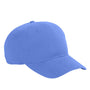 Big Accessories Mens Brushed Twill Adjustable Hat - Royal Blue