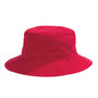 Big Accessories Hats Mens Crusher Bucket Hat - Red
