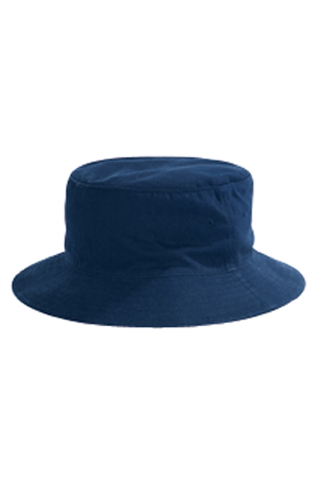 Big Accessories Hats BX003 Mens Crusher Bucket Hat Navy Blue Flat Front