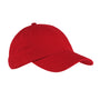 Big Accessories Mens Adjustable Hat - Red