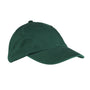 Big Accessories Mens Adjustable Hat - Dark Green