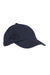 Big Accessories BX005 Mens Adjustable Hat Navy Blue Flat Front