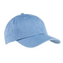 Big Accessories Mens Adjustable Hat - Washed Denim Blue