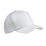 Big Accessories Mens Adjustable Trucker Hat - White