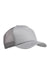 Big Accessories BX010 Mens Adjustable Trucker Hat Light Grey Flat Front