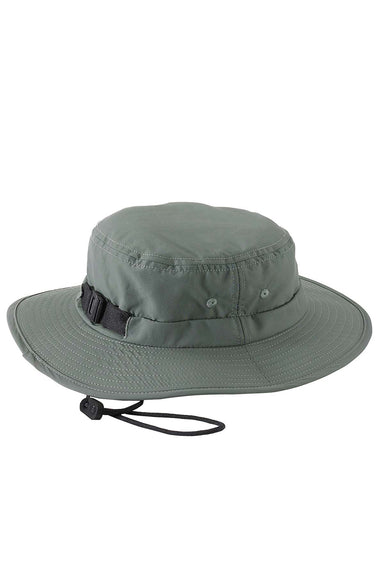 Big Accessories BX016 Mens Guide Bucket Hat Olive Green Flat Front