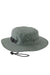 Big Accessories BX016 Mens Guide Bucket Hat Olive Green Flat Front
