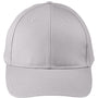 Big Accessories Mens Twill Snapback Hat - Light Grey