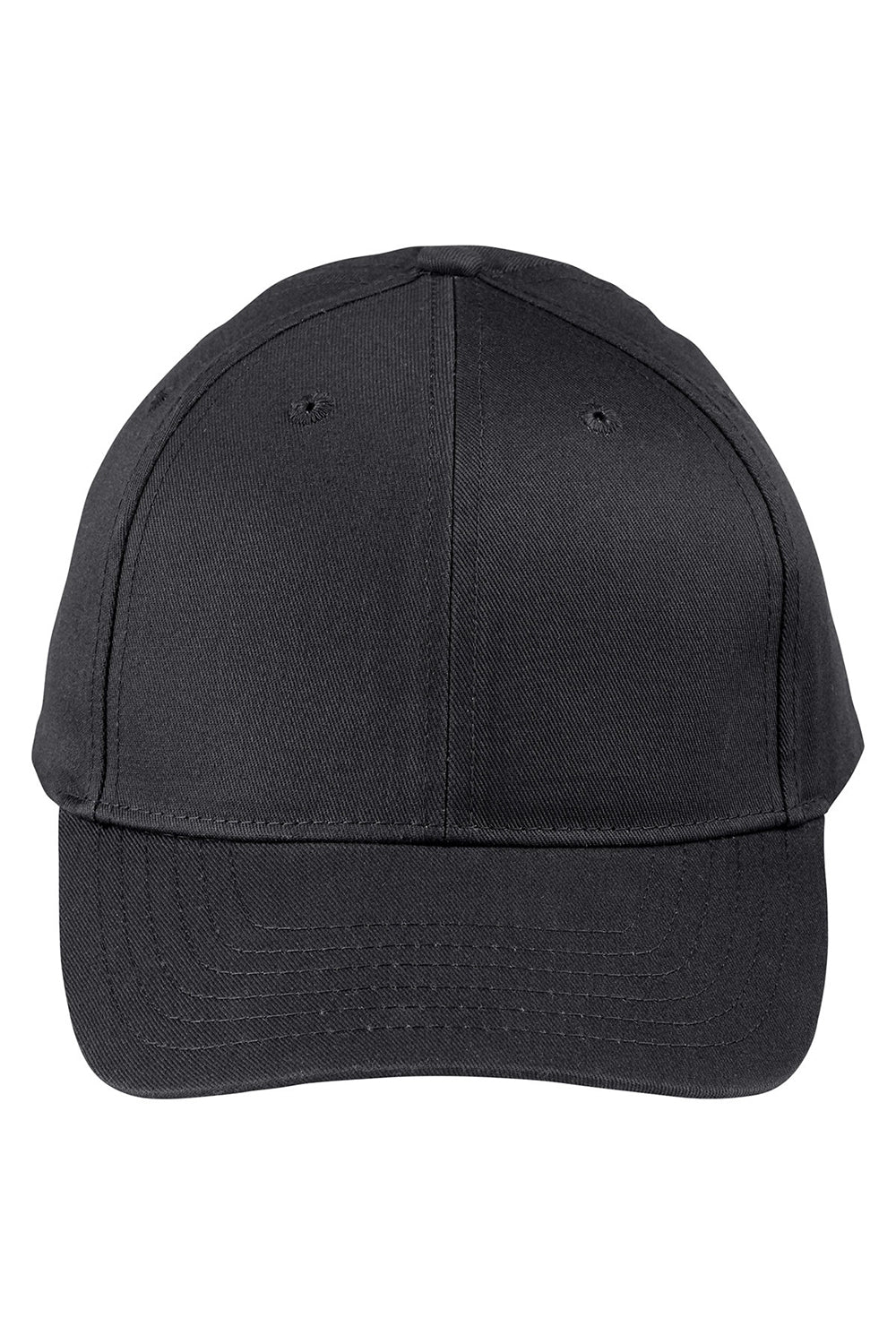Big Accessories BX020SB Mens Twill Snapback Hat Black Flat Front