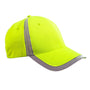 Big Accessories Hats Mens Adjustable Hat - Neon Yellow