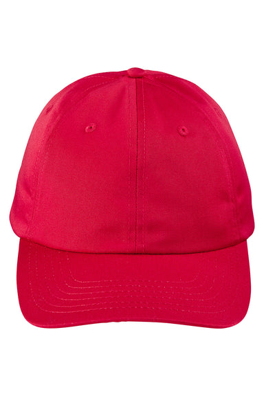 Big Accessories BX880SB Mens Snapback Hat Red Flat Front
