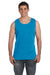 Comfort Colors 9360/C9360 Mens Tank Top Sapphire Blue Model Front