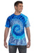 Colortone 1000 Mens Short Sleeve Crewneck T-Shirt Blue Jerry Model Front