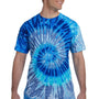 Colortone Mens Short Sleeve Crewneck T-Shirt - Blue Jerry