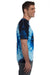 Colortone 1000 Mens Short Sleeve Crewneck T-Shirt Blue Ocean Model Side