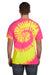 Colortone 1000 Mens Short Sleeve Crewneck T-Shirt Fluorescent Swirl Model Back