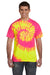 Colortone 1000 Mens Short Sleeve Crewneck T-Shirt Fluorescent Swirl Model Front