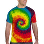 Colortone Mens Short Sleeve Crewneck T-Shirt - Reactive Rainbow