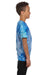 Colortone 1000Y Youth Short Sleeve Crewneck T-Shirt Blue Jerry Model Side