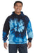 Colortone 8777 Mens Hooded Sweatshirt Hoodie w/ Pouch Pocket Blue Ocean Model Front
