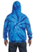 Colortone 8777 Mens Hooded Sweatshirt Hoodie w/ Pouch Pocket Royal Blue Model Back