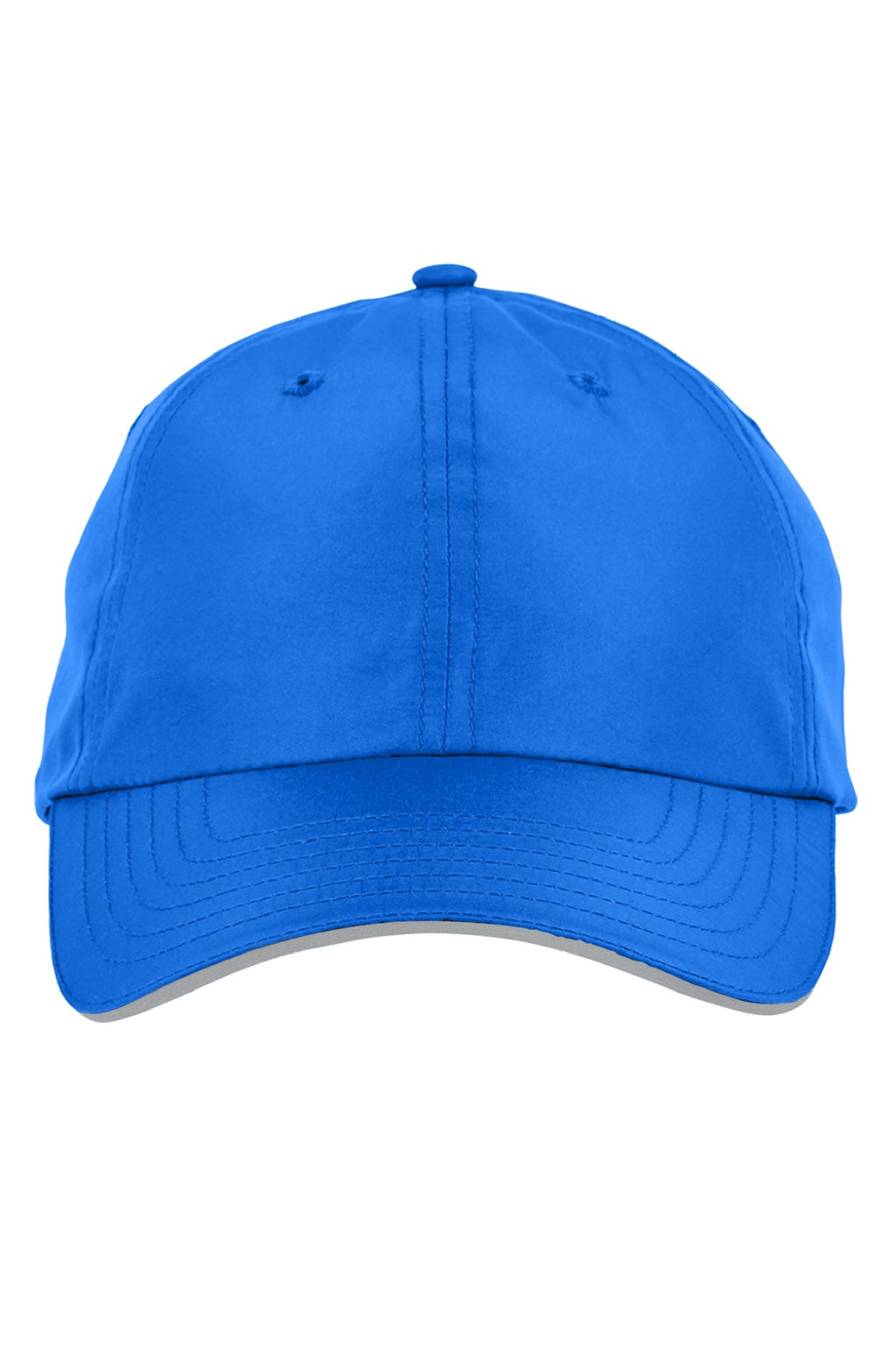 Core 365 Hats CE001 Mens Pitch Performance Moisture Wicking Adjustable Hat True Royal Blue Flat Front