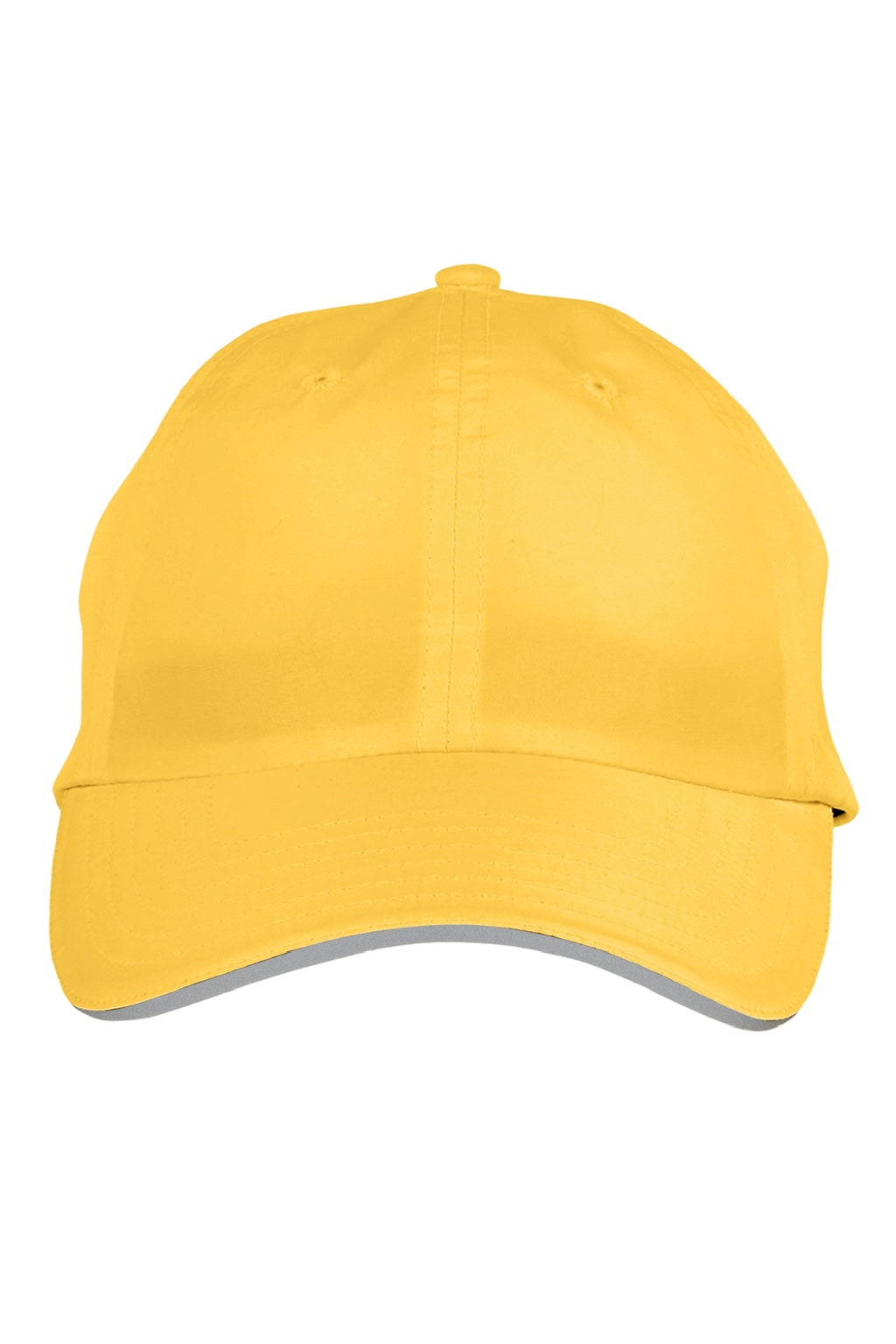 Core 365 Hats CE001 Mens Pitch Performance Moisture Wicking Adjustable Hat Campus Gold Flat Front