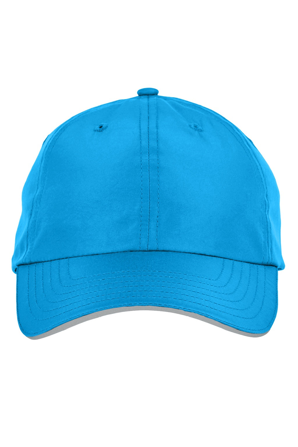 Core 365 Hats CE001 Mens Pitch Performance Moisture Wicking Adjustable Hat Electric Blue Flat Front