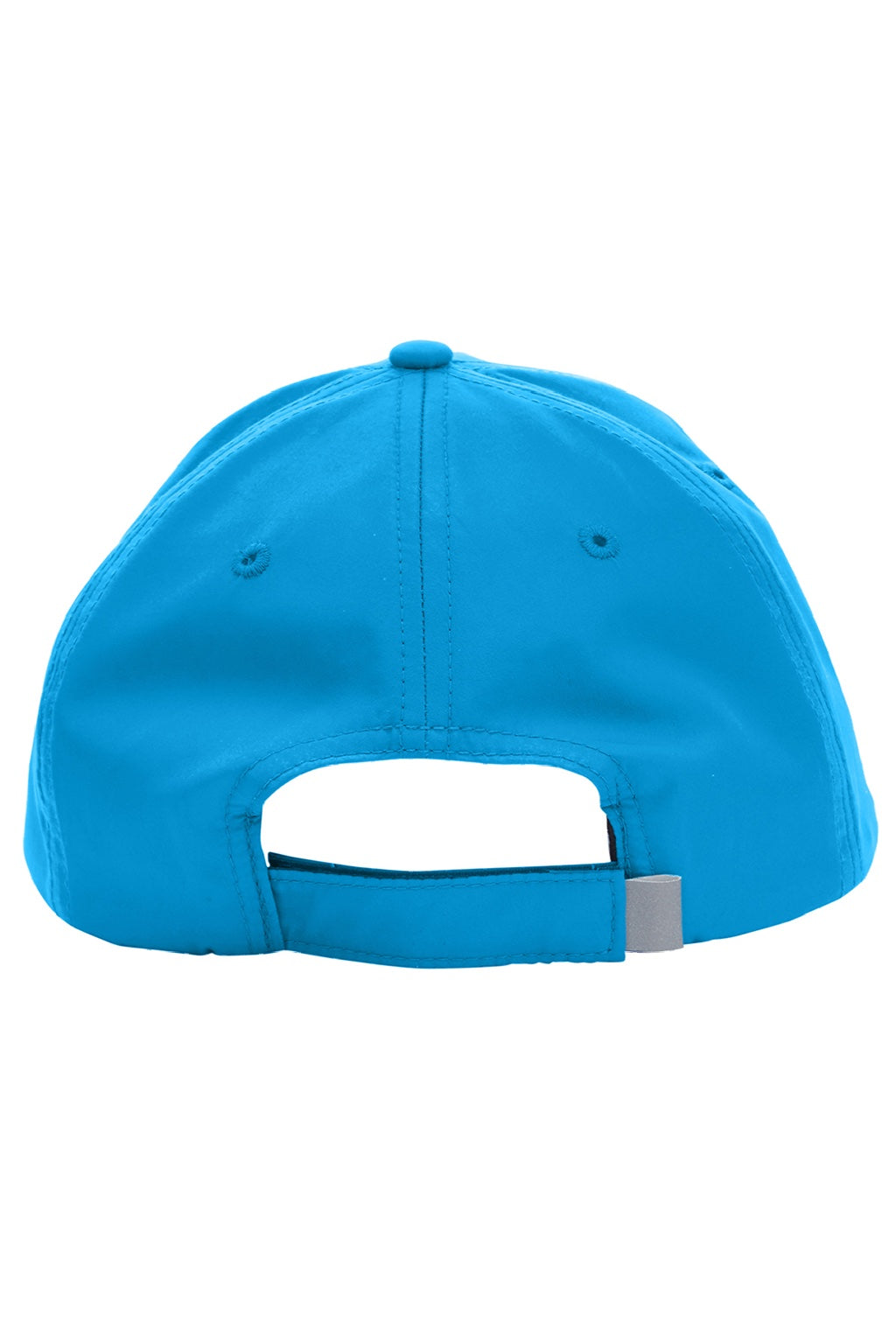 Core 365 Hats CE001 Mens Pitch Performance Moisture Wicking Adjustable Hat Electric Blue Flat Back