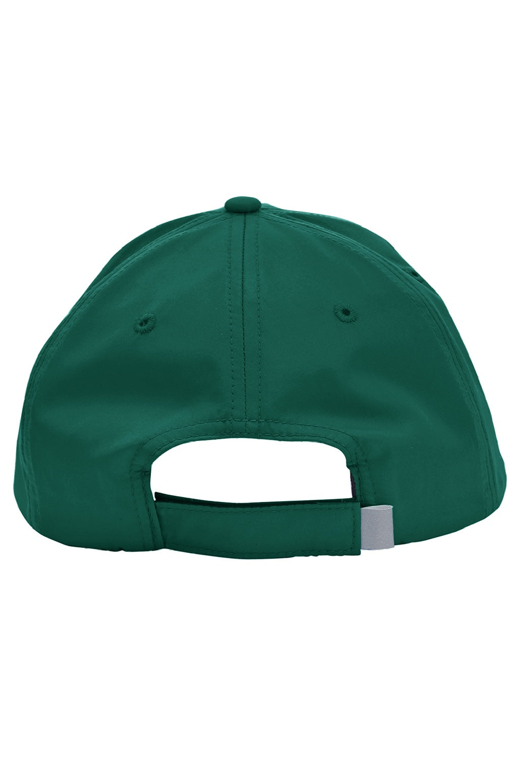 Core 365 Hats CE001 Mens Pitch Performance Moisture Wicking Adjustable Hat Forest Green Flat Back
