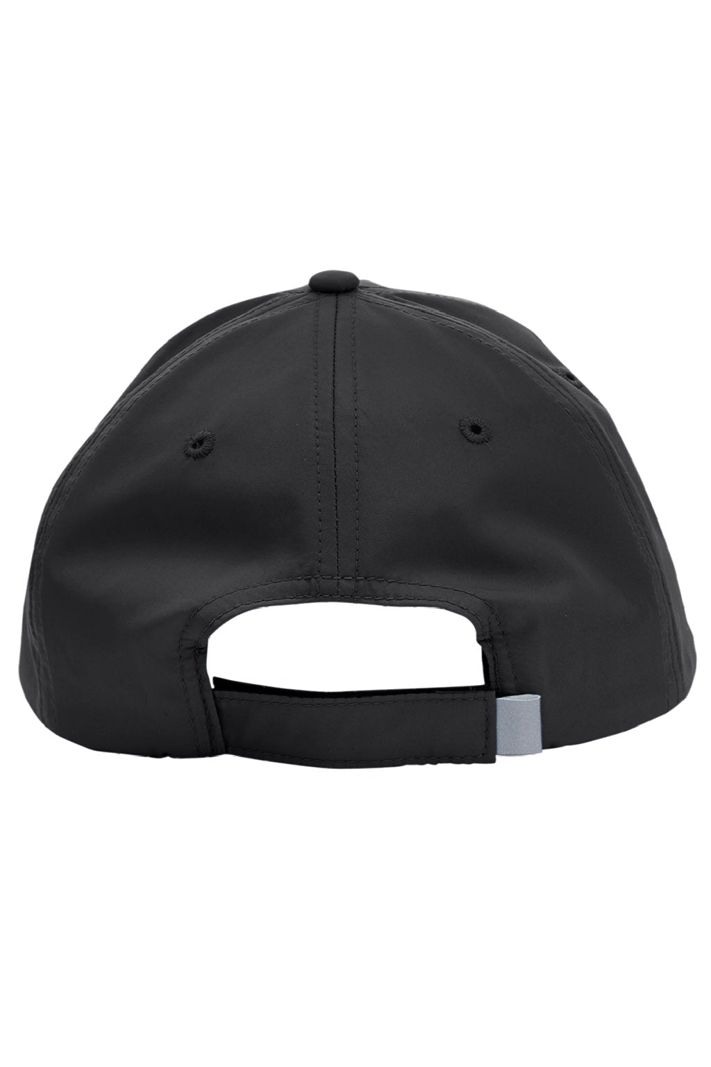 Core 365 Hats CE001 Mens Pitch Performance Moisture Wicking Adjustable Hat Black Flat Back