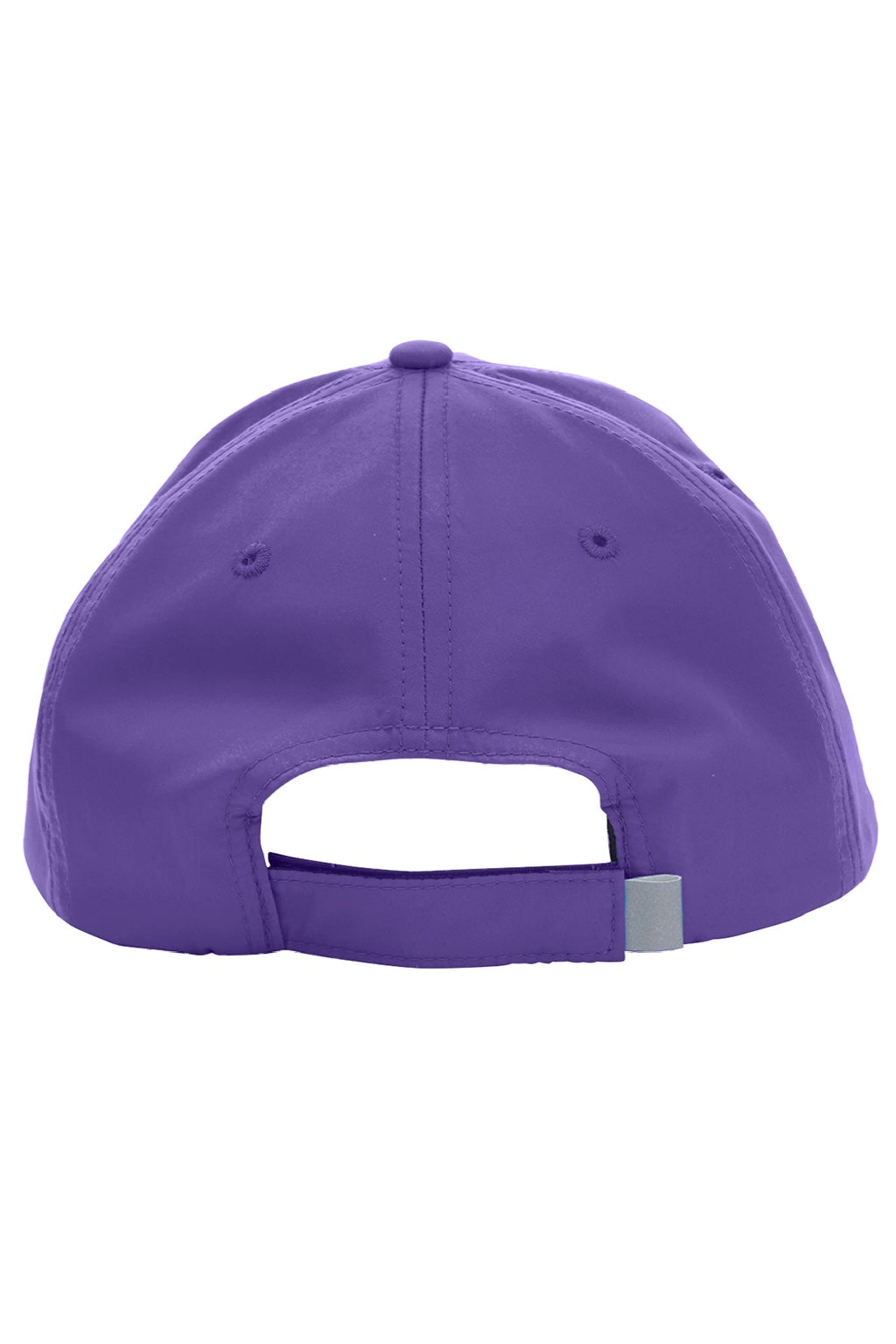 Core 365 Hats CE001 Mens Pitch Performance Moisture Wicking Adjustable Hat Campus Purple Flat Back