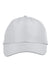 Core 365 Hats CE001 Mens Pitch Performance Moisture Wicking Adjustable Hat Platinum Grey Flat Front