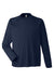 Core 365 CE110 Mens Ultra MVP Moisture Wicking Long Sleeve Crewneck T-Shirt Classic Navy Blue Flat Front