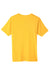 Core 365 CE111 Mens Fusion ChromaSoft Performance Moisture Wicking Short Sleeve Crewneck T-Shirt Campus Gold Flat Back