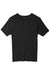 Core 365 CE111 Mens Fusion ChromaSoft Performance Moisture Wicking Short Sleeve Crewneck T-Shirt Black Flat Back
