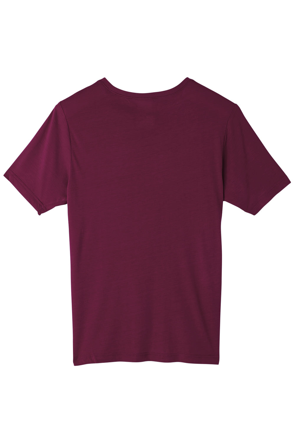 Core 365 CE111 Mens Fusion ChromaSoft Performance Moisture Wicking Short Sleeve Crewneck T-Shirt Burgundy Flat Back