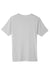 Core 365 CE111 Mens Fusion ChromaSoft Performance Moisture Wicking Short Sleeve Crewneck T-Shirt Platinum Grey Flat Back