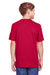Core 365 CE111Y Youth Fusion ChromaSoft Performance Moisture Wicking Short Sleeve Crewneck T-Shirt Classic Red Model Back