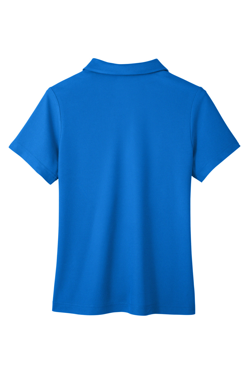 Core 365 CE112W Womens Fusion ChromaSoft Performance Moisture Wicking Pique Short Sleeve Polo Shirt True Royal Blue Flat Back