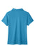 Core 365 CE112W Womens Fusion ChromaSoft Performance Moisture Wicking Pique Short Sleeve Polo Shirt Electric Blue Flat Back