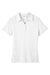 Core 365 CE112W Womens Fusion ChromaSoft Performance Moisture Wicking Pique Short Sleeve Polo Shirt White Flat Front