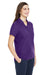 Core 365 CE112W Womens Fusion ChromaSoft Performance Moisture Wicking Pique Short Sleeve Polo Shirt Campus Purple Model 3q