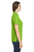 Core 365 CE112W Womens Fusion ChromaSoft Performance Moisture Wicking Pique Short Sleeve Polo Shirt Acid Green Model Side