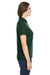 Core 365 CE112W Womens Fusion ChromaSoft Performance Moisture Wicking Pique Short Sleeve Polo Shirt Forest Green Model Side